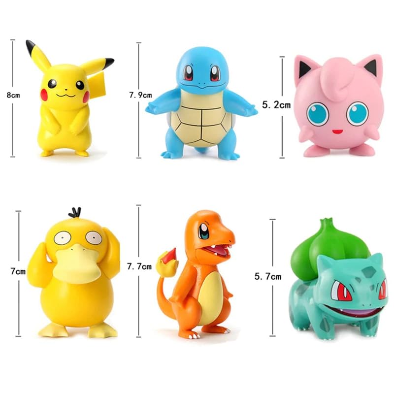 Miniature Toy Figure (Pack of 6)