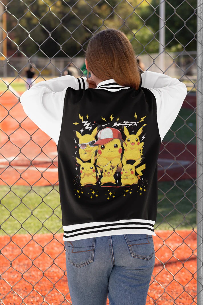 PIKACHU Varsity Jacket