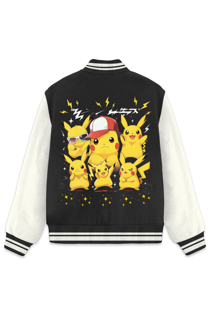 PIKACHU Varsity Jacket