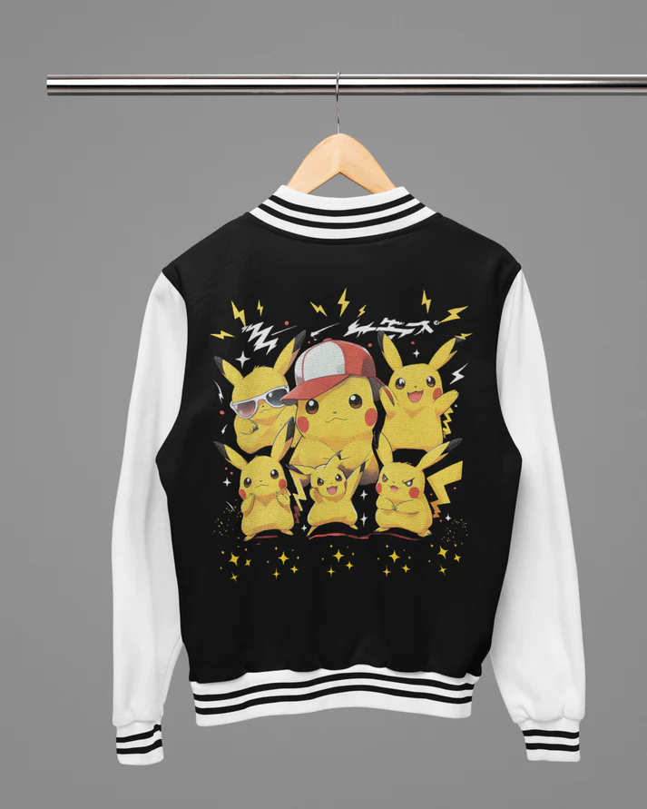 PIKACHU Varsity Jacket