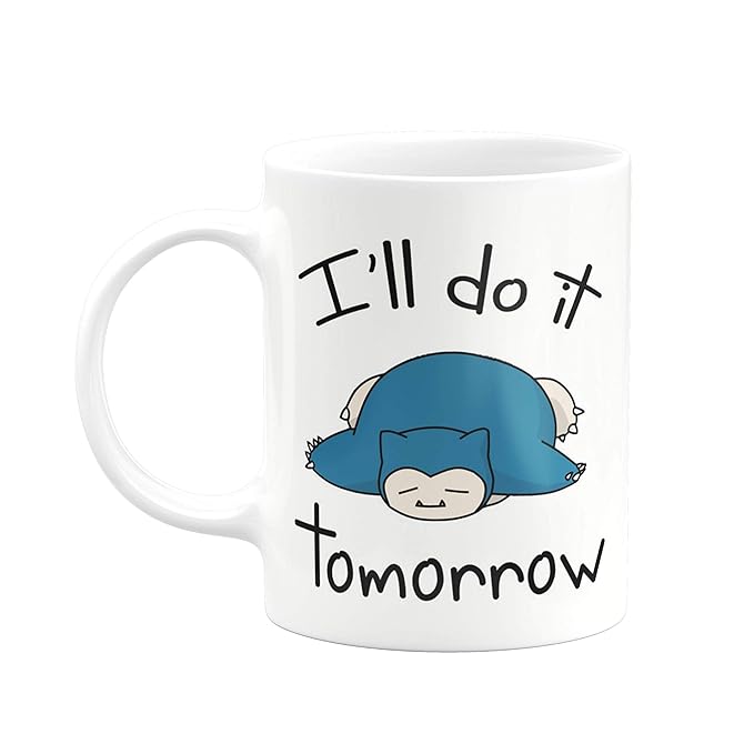 I Will do it Tomorrow Ceramic Coffee Mug