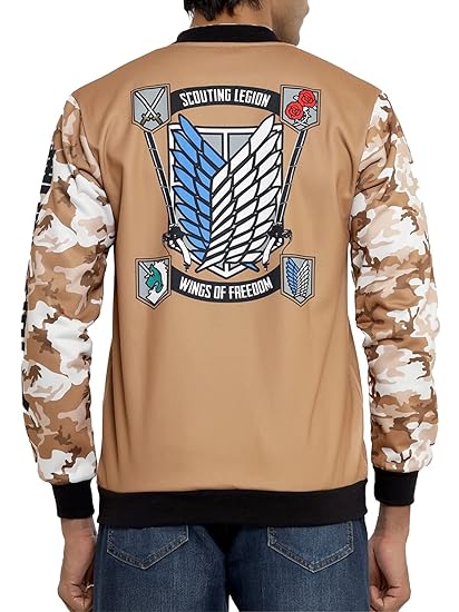 Wings of Freedom Printed Bomber Jackets