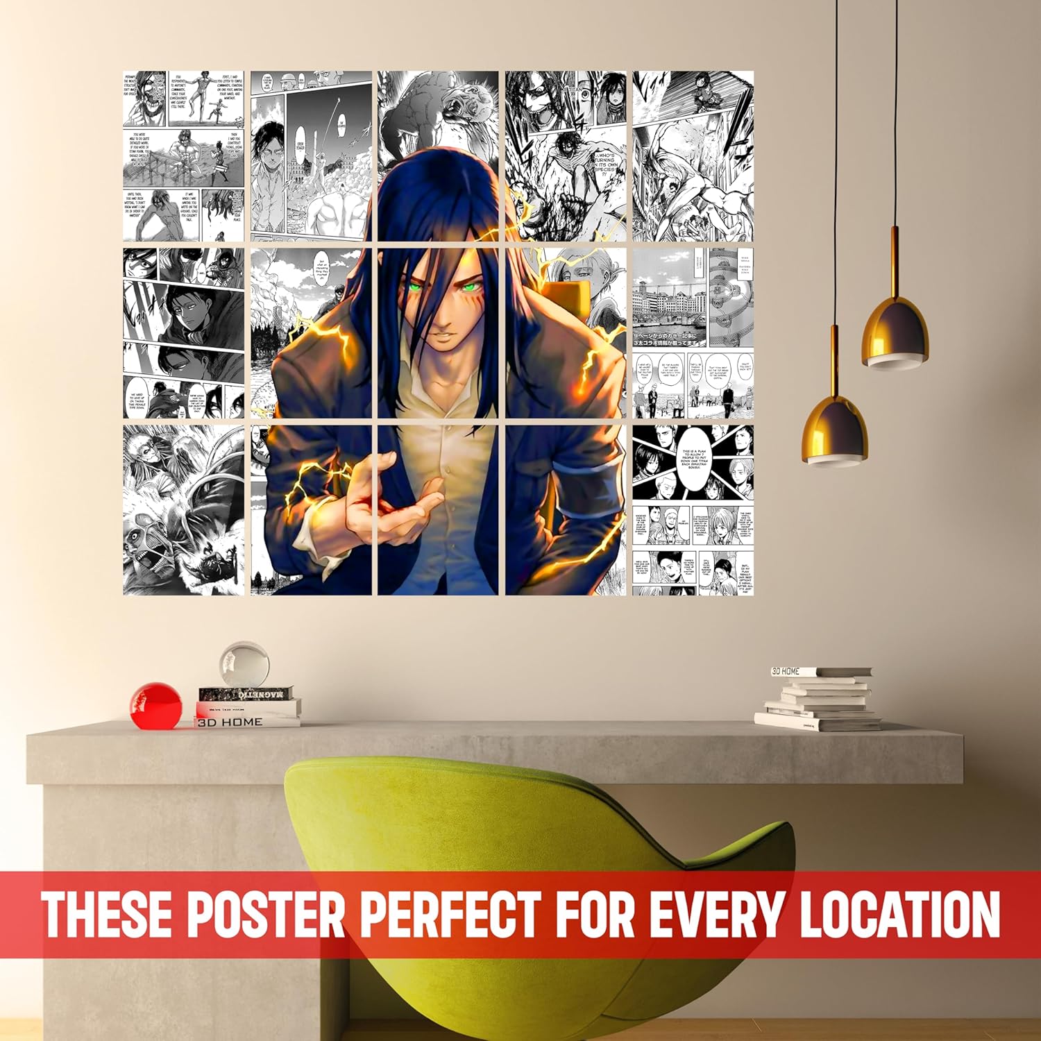 Pack of 20 Attack On Titan Anime Poster