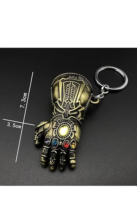 Infinity Gauntlet Keychain with 3D Design