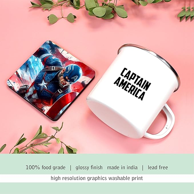 Captain America Shield Mug
