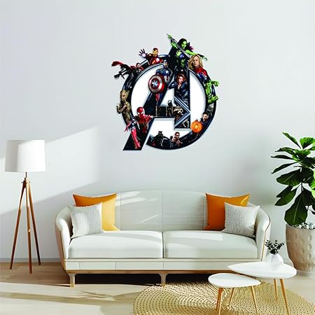 Avenger In Wall Man Wall Poster