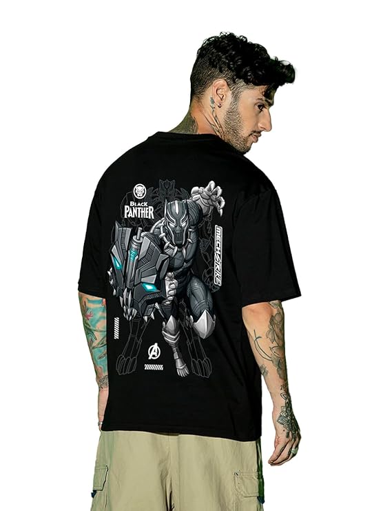 Oversized - Black Panther T-Shirt